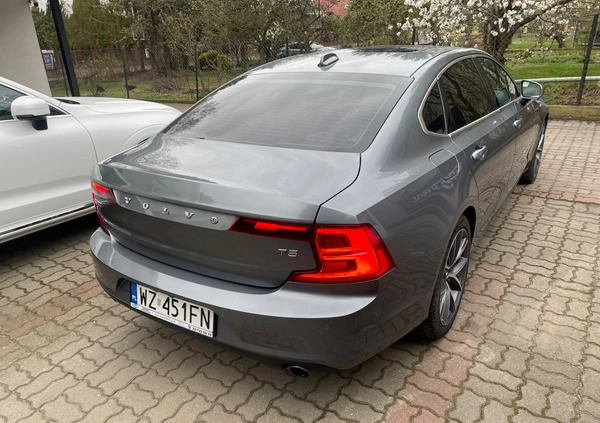 Volvo S90 cena 108000 przebieg: 92000, rok produkcji 2018 z Warszawa małe 326